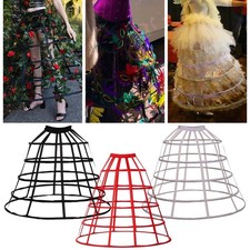 Sottogonna In Crinolina Per Sottoveste Da Sposa A 3 Cerchi A Tutta - Foto 9