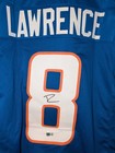 ​DEMARCUS LAWRENCE Signed Boise State Blue Custom Jersey Auto Beckett BAS COA — photo 5