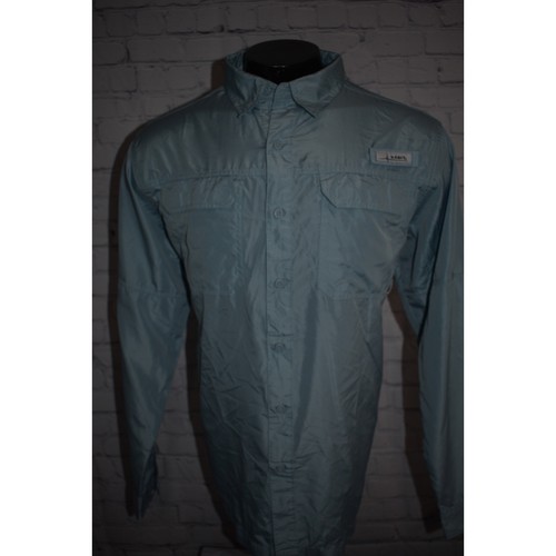 Habit Fishing Shirt Mens Size XL Performance Polyester Hiking Camping Vented - Picture 6 of 8