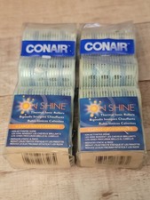 Vintage Conair Ion Shine Thermal Ionic Rollers Large 4-Pack New NOS Lot of 2