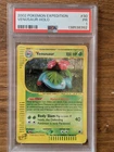 2002 Pokemon Expedition PSA 1 Venusaur Holo #30 FRESH GRADE SLAB CASE