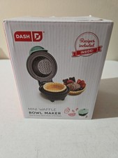 NIB DASH Mini Waffle Bowl Maker ~ Tortilla Ta...