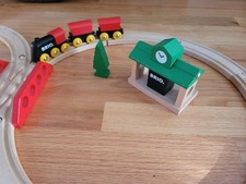 Brio wooden Railway 33028 Classic Figure 8 Set Very Good Condition