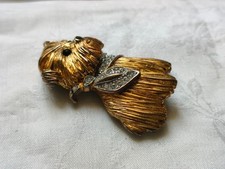 VENDU - Ancienne broche caniche - Le Grenier de Lisette