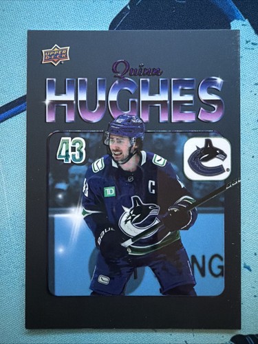 Quinn Hughes #BL-2 2025 Upper Deck Bootleg card