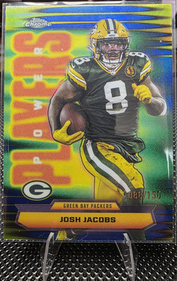 Topps Chrome 2024 Josh Jacobs Green Bay Packers Power Players 88/150