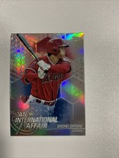 2018 Topps Update Series an International Affair Refractor Shohei Ohtani #IA-SO