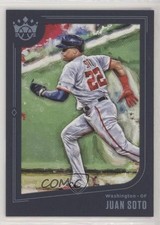 2019 Diamond Kings Image Variation Blue Framed Juan Soto (Grey Jersey) #65 z5b