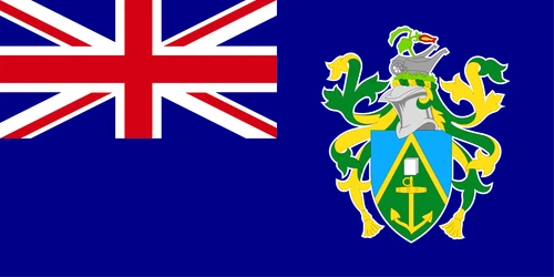 Pitcairn Islands Flag Self Adhesive Sticker