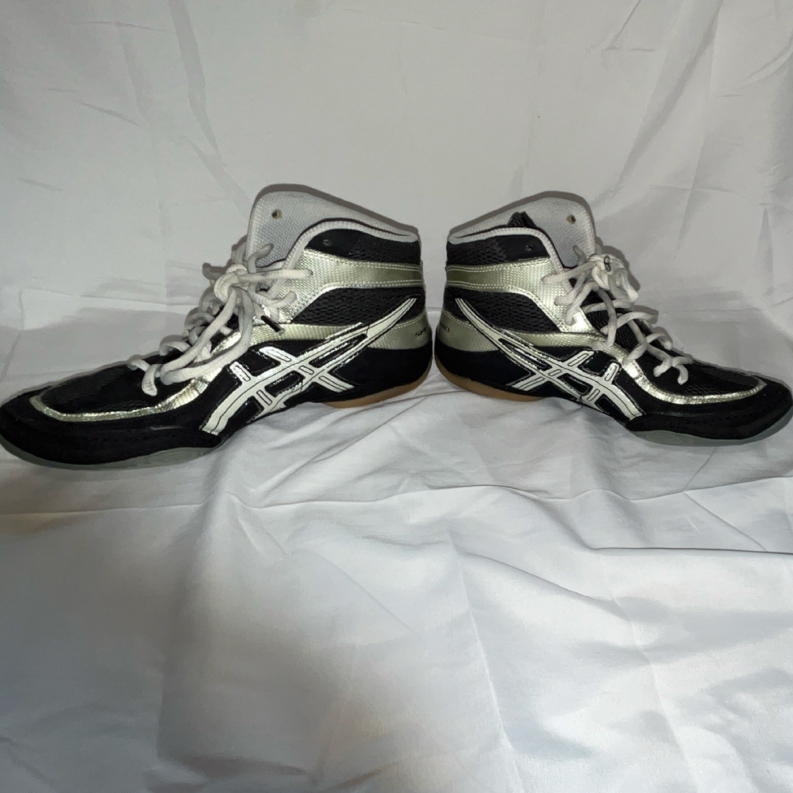 Rare ASICS Split Second Wrestling Shoes US size 7 slightly worn thumbnail 2