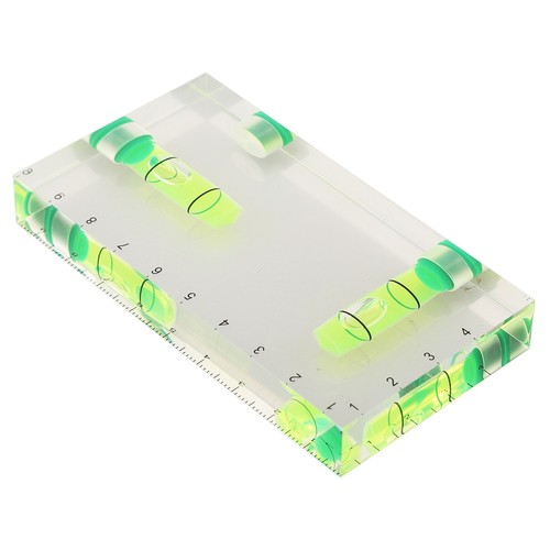 Transparent Magnetic Bubble Level for Industrial and Domestic Applications