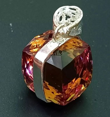 A+ Natural Alexandrite Color Change Gemstone 50.50 Ct+ 925 Solid Silver Pendant