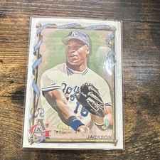 Topps 2023 Allen & Ginter Bo Jackson #135 Silver Portrait Royals MLB Card