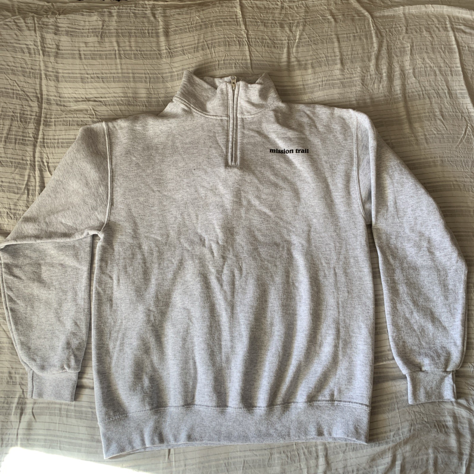 JERZEES NuBlend MEDIUM light Gray Sweatshirt Miss… - image 1
