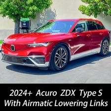 For 24+ Acura ZDX Type S Adjustable Air Suspension Lowering Link Kit Module Rods