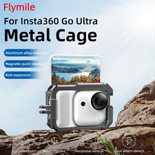 Thumb Camera Aluminum Alloy Protective Expansion Frame For Insta360 GO Ultra