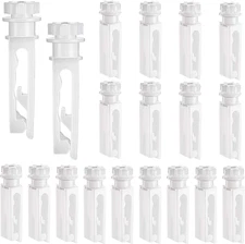 Vertical Blind Replacement Parts Repair Tabs White Stems for Window Carrier Vert