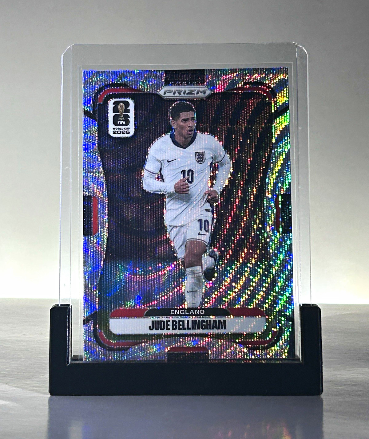 Panini Prizm FIFA World Cup 2026 Jude Bellingham Wave Prizm #114 England