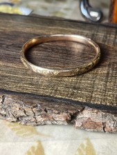 Vintage Baby Bracelet Gold Filled V1204