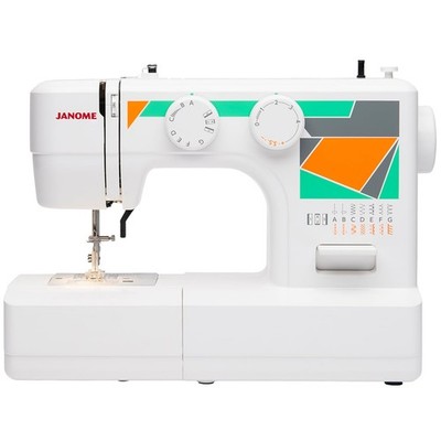 Janome MOD-15 Easy-to-Use Sewing Machine 15 Stitches Adjustable Length
