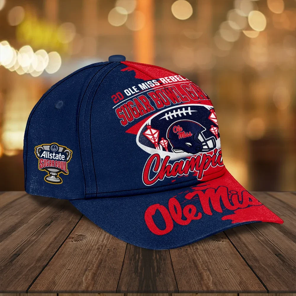 Ole Miss Football Classic Cap, Gift For Fans