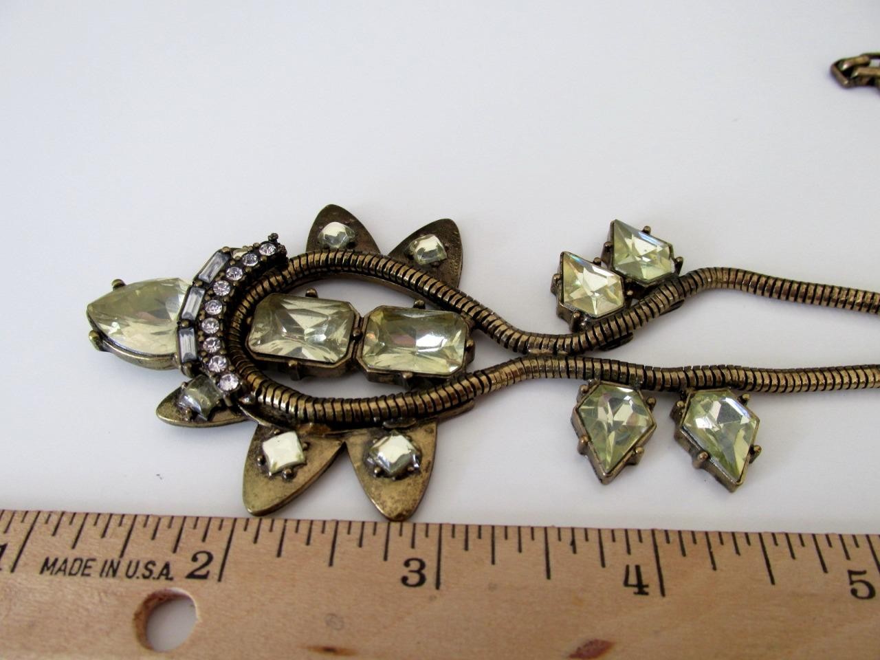 Dramatic Renaissance  Flapper Style Statement Nec… - image 4