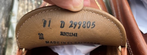 LL Bean Casco Bay Moc Loafers Men's 11 D Brown Leather Slip On Boat Shoes - Picture 6 of 7
