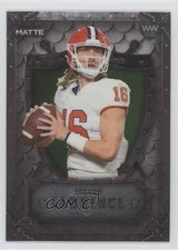 2021 Wild Card MATTE White - Green /40 Trevor Lawrence Rookie RC Shield 0ns7. rookie card picture