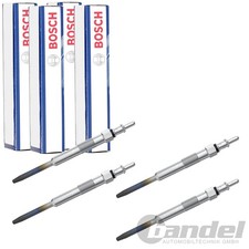 4x BOSCH DURATERM GLÜHKERZEN 0 250 212 014 passend für 4-ZYLINDER SMART CABRIO