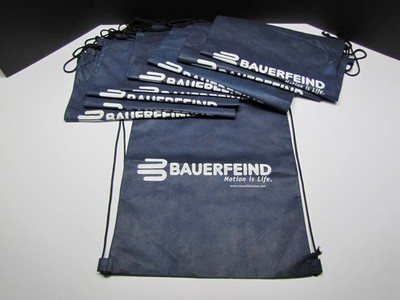 Lot of 9 Bauerfeind Orthosis Sales Conference Sample Accessory Gift Bags