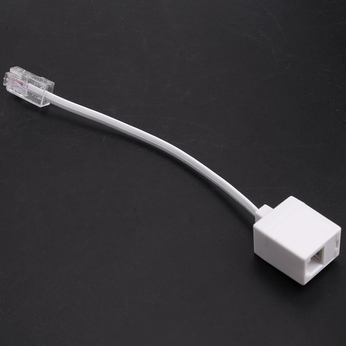 1X(2 socket 8P4C / RJ45 male RJ11 6P4C to female M / F Adapter telephone2114 - Afbeelding 4 van 10