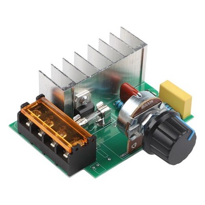 4000W AC Voltage Regulator Dimmer Speed/Temp/Light Adjustment SCR Motor Control