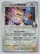 Team Rocket's Meowth [Reverse Holo] #149 Prices | Pokemon Destined