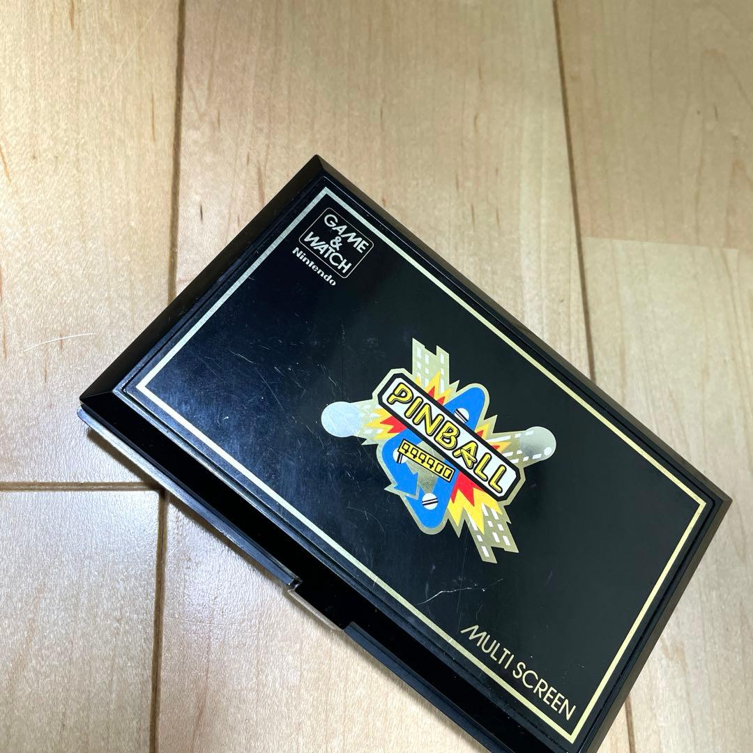 【良品】NINTENDO GAME&WATCH PINBALL PB-59 Nintendo Game & Watch Multi Screen Pinball Pb-59 MIJ 1983 Great 00
