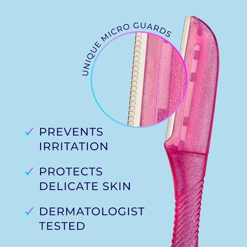 Schick Hydro Silk Touch-Up Dermaplaning Tool with Precision Cover 3ct | Derma... - Picture 6 of 10