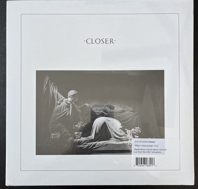 JOY DIVISION CLOSER VINYL LP 180 GRAM IMPORT NEW SEALED MINT