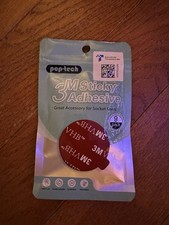 7 Pack Sticky Adhesive Replacement for Socket Mount Base, pop-tech VHB 3M Red