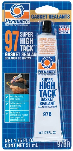Permatex 80060 Super High Tack Gasket Sealant  1 75 Oz