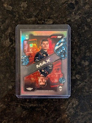 2025 Topps Chrome F1 Max Verstappen Ace Of Trades SCA-3 Oracle Red Bull
