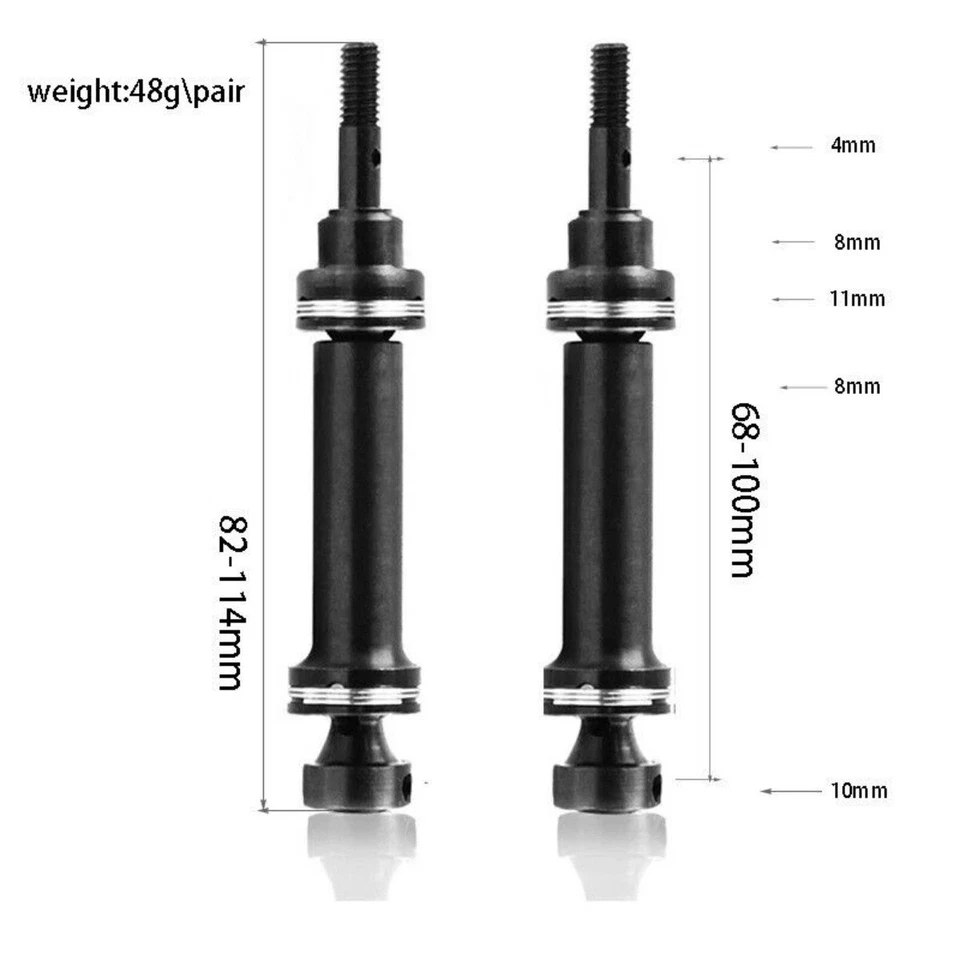 Стальной центральный приводной вал вариатора для Traxxas 1:16 E-revo VXL бесщеточный Summit Slash - Изображение 3 из 4
