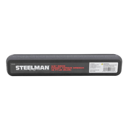 STEELMAN 3/8-Inch Drive Pre-Set 16 ft-lb Torque Wrench, 95336 - Picture 5 of 5