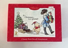 VTG Classic Winnie the POOH 20 Christmas Cards Boxed set Christopher Robin