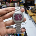 Rare Seiko 7005-5020 Vintage Men's Watch Purple Face 17J