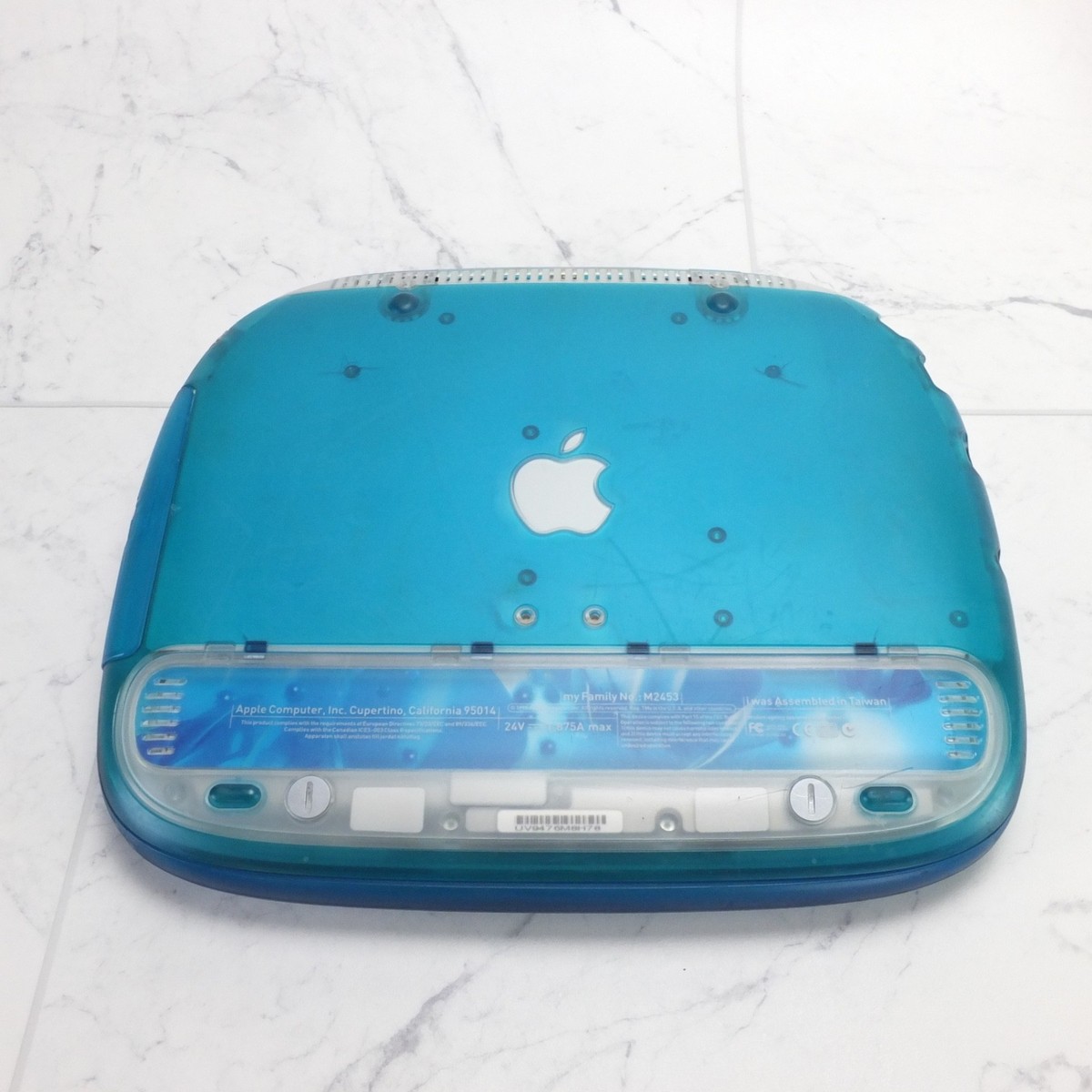 Apple iBook G3 Blueberry Clamshell 300MHz 544MB RAM 128GB SSD | eBay