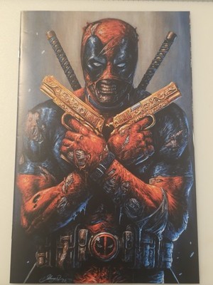 Deadpool April Pool's Day 1 (2026) Johnny Desjardins Virgin Variant (Ltd 1000)