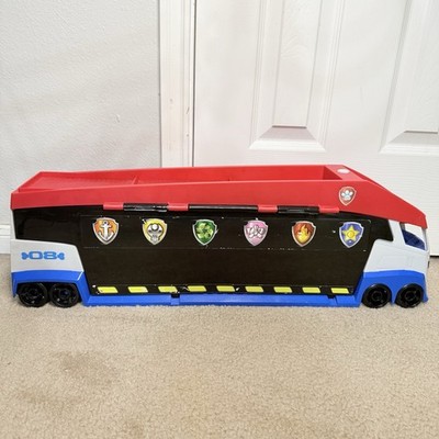 Paw Patrol Paw Patroller Semi Truck Team Transport Hauler Huge 27 Inches