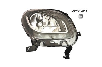 Phare Antibrouillard Droit Smart Fortwo – Homologué E, Ampoule H11, Qualité OEM Pour Une Visibilité Parfaite