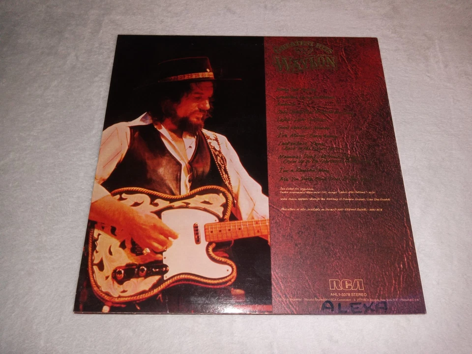 1979 VG+ Waylon – Greatest Hits AHL1-3378 LP (Waylon Jennings) - Image 2 of 4