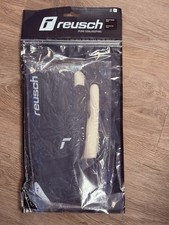 Reusch Attrakt Starter Solid Torwarthandschuhe, Gr&ouml;&szlig;e 8, Schwarz