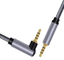 3.5mm Male Plug Cord Screen-to-Screen Audio  Video AV Cable for Portable...